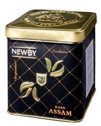 Чай черный Newby Rare Assam / Редкий Ассам Жестяная банка (125 гр.)